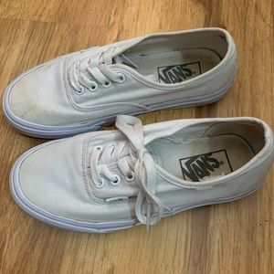 Classic White Vans